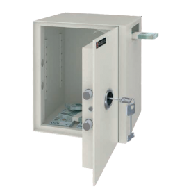 Konsmetal Sejf wrzutowy Koliber 45 Laptop 15" z otworem górnym