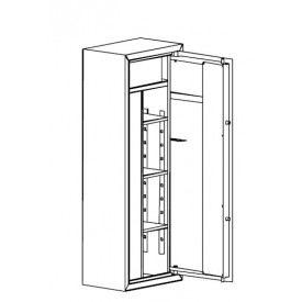 Novcan Szafa na broń długą G3/S1/8/P