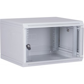 Szafa dystrybucyjna RACK 6U z bokami stałymi 600 x 500 mm