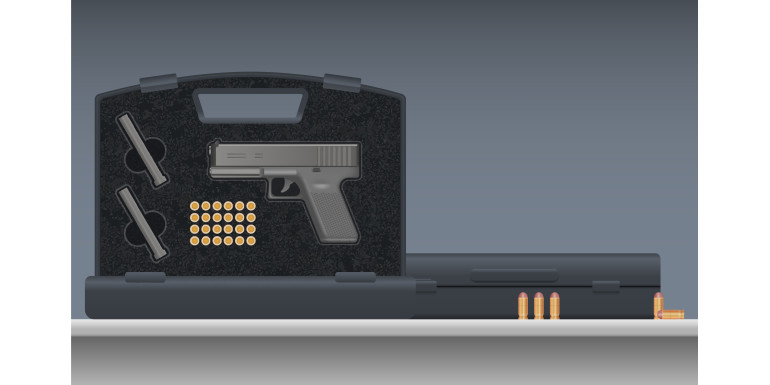 Dlaczego broń trzyma się w sejfie?